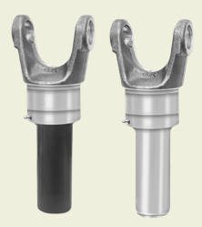 HALF YOKE & REAR HOUSING ASSLY. (WELCH PLUG)